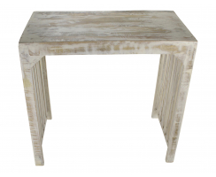 Beistell-Tisch aus Mango-Holz 3 Stück - S, M und L