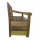 Sitz-Bank 117 cm aus recyceltem Holz mit Stauraum
