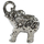 Deko Figur Elefant silber ( A ) groß