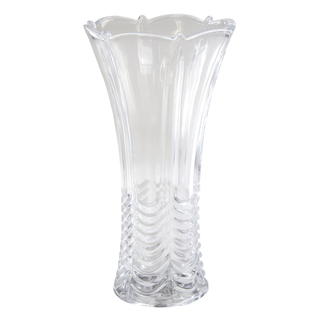 Glas Vase transparent Motiv A - 1 Stück - L