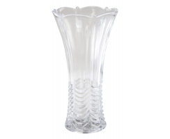 Glas Vase transparent Motiv A - 1 Stück - L