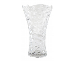 Glas Vase transparent Motiv C - 1 Stück - S