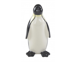 Keramik Figur Pinguin 1 Stück - S schwarz /...