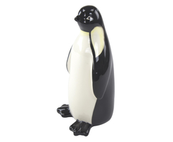 Keramik Figur Pinguin 1 Stück - M schwarz /...