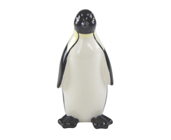 Keramik Figur Pinguin 1 Stück - L schwarz /...