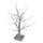 Lichter-Baum 45 cm hoch  mit 24 LED Silber