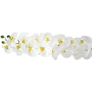 Orchideen-Zweig künstlich 1 Stück (C - extra groß 125cm)