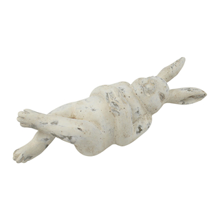 Deko-Figur Hase ( A ) liegend 22,5 cm