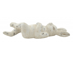 Deko-Figur Hase ( A ) liegend 22,5 cm