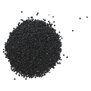 Deko Steine 1kg 0,3 cm - 0,6 cm - schwarz poliert
