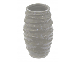Keramik Design Vase ( A klein ) grau