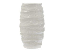 Keramik Design Vase ( A groß ) weiß