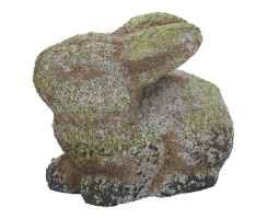 Deko-Figur Hase Mümmler grün-grau