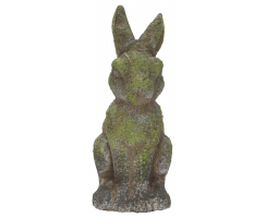 Deko-Figur Hase Hoppler grün-grau