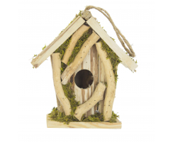 Holz Vogelhaus zum aufhängen D: 19 cm x 11 cm x 21 cm hoch