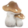 Keramik Figur Pilze 1 Stück - braun