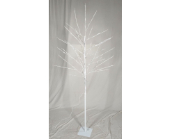160 LED Lichterbaum 80 x 160cm weiß - Leuchtbaum...