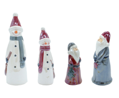Keramik Weihnachtsfiguren - verschiedene Motive -...