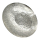 Deko Schale Silber aus Metall - verschiedene Größen: Ø 50 cm und Ø 41,5 cm