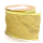 Schleifenband aus Stoff 6,3 cm x 2,7 m in Gold Glitzer - 1 Stück