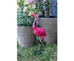 Metall-Figur Flamingo 1 Stück - L - 22 x 54cm