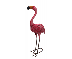 Metall-Figur Flamingo 1 Stück - XL - 40 x 97cm
